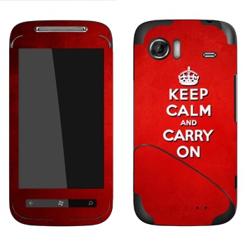   «Keep calm and carry on - »   HTC Mozart