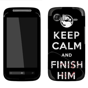   «Keep calm and Finish him Mortal Kombat»   HTC Mozart