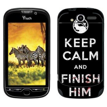   «Keep calm and Finish him Mortal Kombat»   HTC My Touch 4G