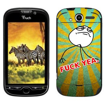   «Fuck yea»   HTC My Touch 4G