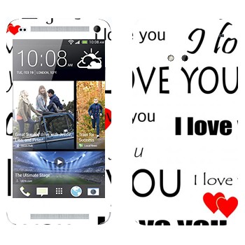   «I Love You -   »   HTC One M7