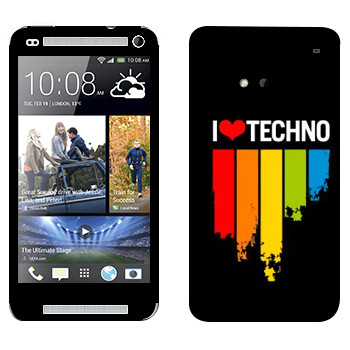   «I love techno»   HTC One M7