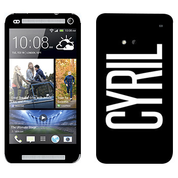   «Cyril»   HTC One M7