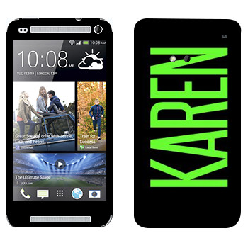   «Karen»   HTC One M7