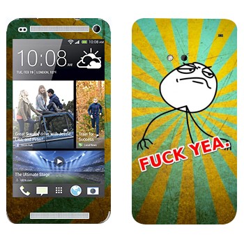   «Fuck yea»   HTC One M7