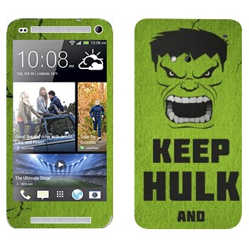   «Keep Hulk and»   HTC One M7