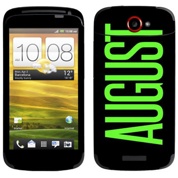   «August»   HTC One S