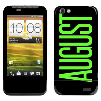   «August»   HTC One V
