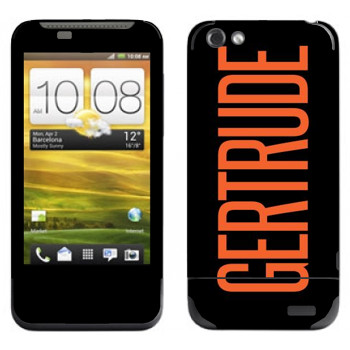   «Gertrude»   HTC One V