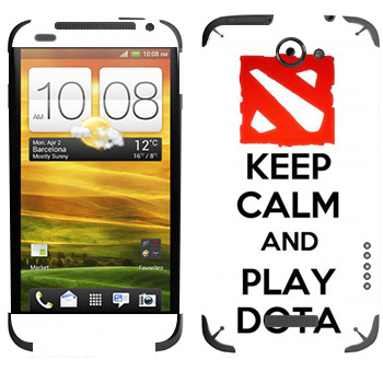   «Keep calm and Play DOTA»   HTC One X