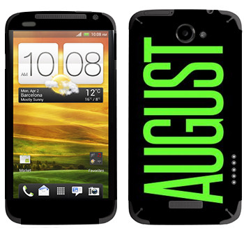   «August»   HTC One X