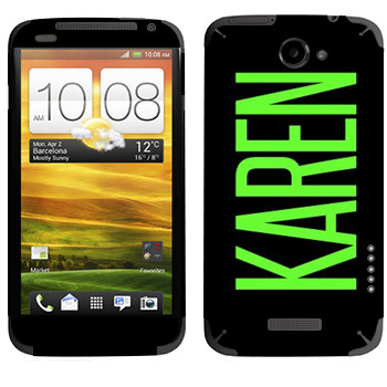   «Karen»   HTC One X
