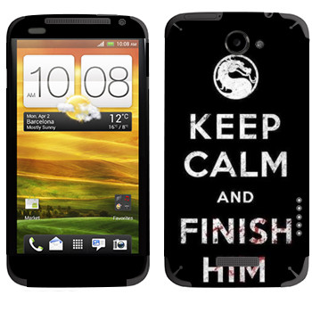   «Keep calm and Finish him Mortal Kombat»   HTC One X
