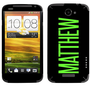   «Matthew»   HTC One X
