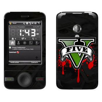   «GTA 5 - logo blood»   HTC Pharos