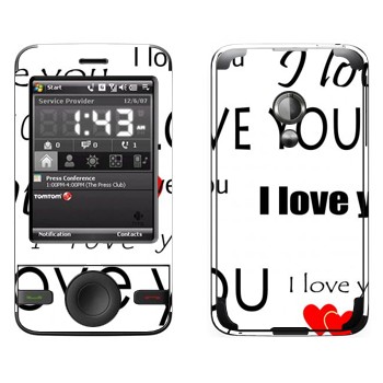   «I Love You -   »   HTC Pharos