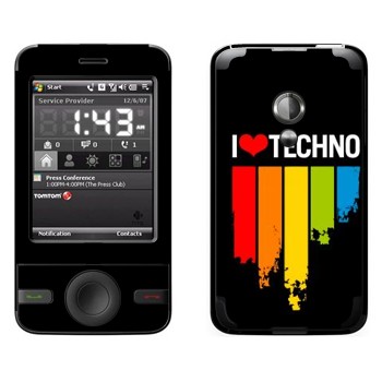   «I love techno»   HTC Pharos