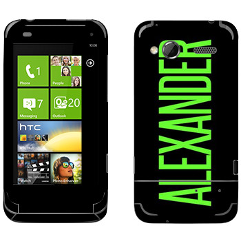   «Alexander»   HTC Radar