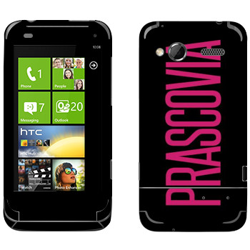   «Prascovia»   HTC Radar