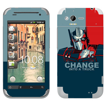   « : Change into a truck»   HTC Rhyme