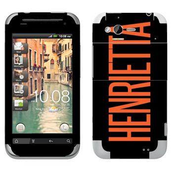   «Henrietta»   HTC Rhyme