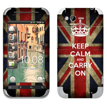   «Keep calm and carry on»   HTC Rhyme