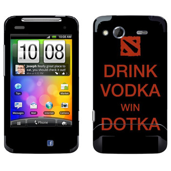   «Drink Vodka With Dotka»   HTC Salsa