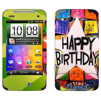   «  Happy birthday»   HTC Salsa