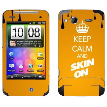   «Keep calm and Skinon»   HTC Salsa