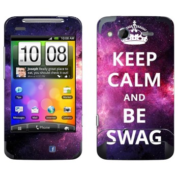   «Keep Calm and be SWAG»   HTC Salsa