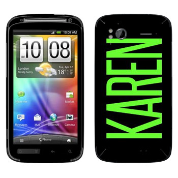   «Karen»   HTC Sensation XE