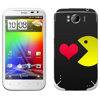   «I love Pacman»   HTC Sensation XL
