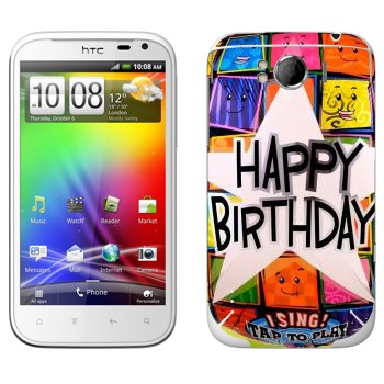   «  Happy birthday»   HTC Sensation XL