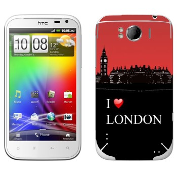   «I love London»   HTC Sensation XL