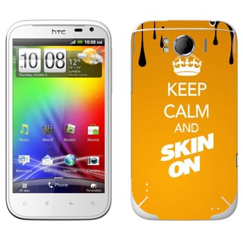   «Keep calm and Skinon»   HTC Sensation XL