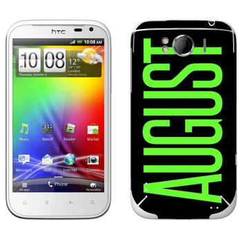  «August»   HTC Sensation XL