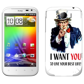   « : I want you!»   HTC Sensation XL