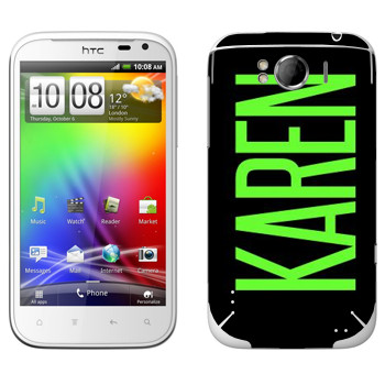   «Karen»   HTC Sensation XL