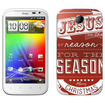   «Jesus is the reason for the season»   HTC Sensation XL