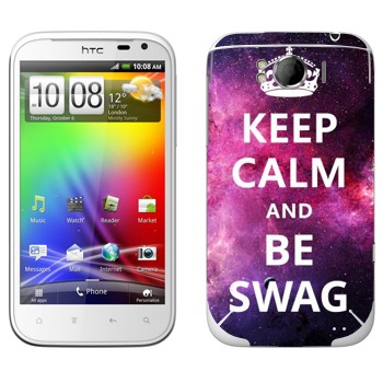   «Keep Calm and be SWAG»   HTC Sensation XL
