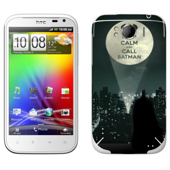   «Keep calm and call Batman»   HTC Sensation XL