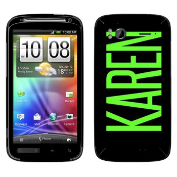   «Karen»   HTC Sensation