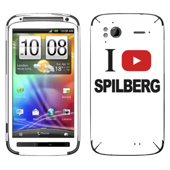   «I love Spilberg»   HTC Sensation