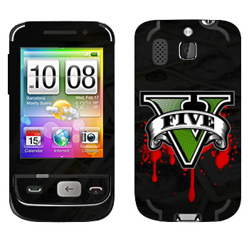   «GTA 5 - logo blood»   HTC Smart