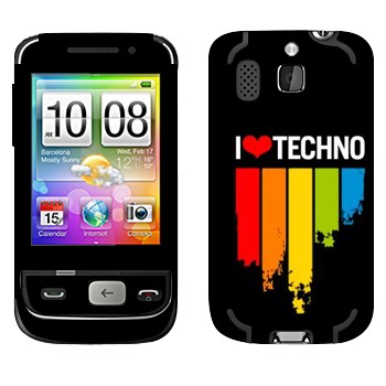   «I love techno»   HTC Smart