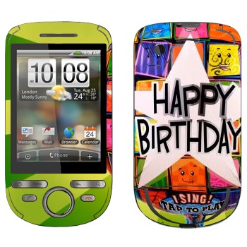   «  Happy birthday»   HTC Tattoo Click