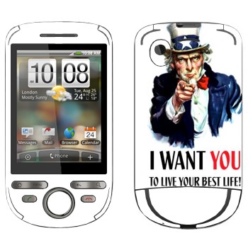   « : I want you!»   HTC Tattoo Click