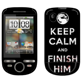   «Keep calm and Finish him Mortal Kombat»   HTC Tattoo Click