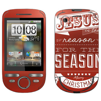   «Jesus is the reason for the season»   HTC Tattoo Click