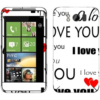   «I Love You -   »   HTC Titan